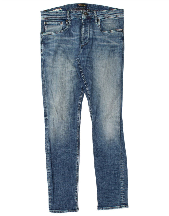Jack & Jones Mens GLENN Slim Jeans W33 L32 Blue