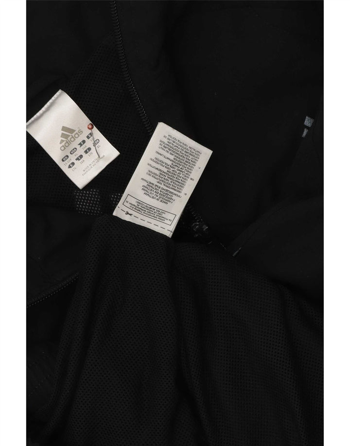 Veste de survêtement Adidas Graphic Garçon 15-16 ans Noir Polyester