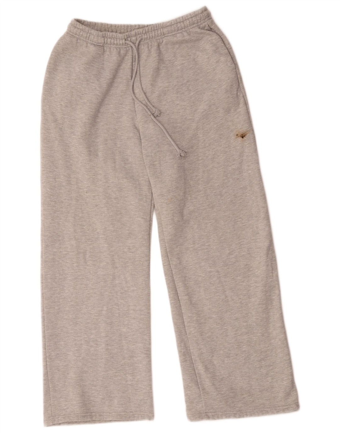 Zara Træningsdragtsbukser til kvinder UK 14 Large Grå Flecked Polyester