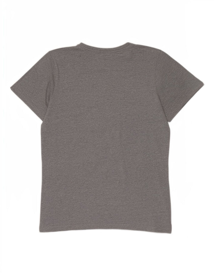 Ellesse T-Shirt Graphique Homme Gris Moyen Moucheté Coton
