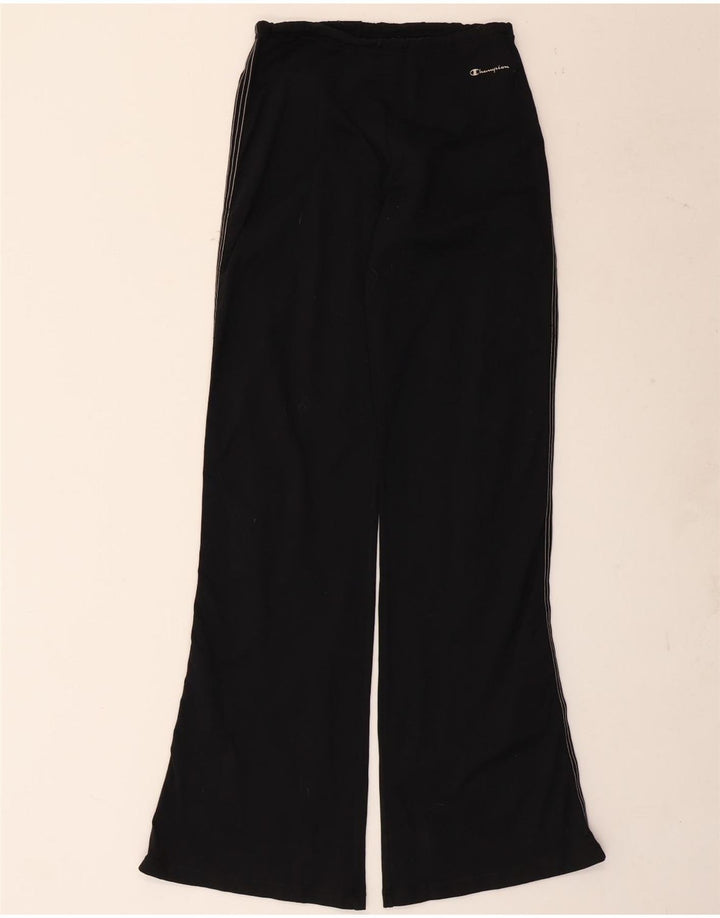Champion Pantalon De Survêtement Femme UK 16 Large Noir Polyamide