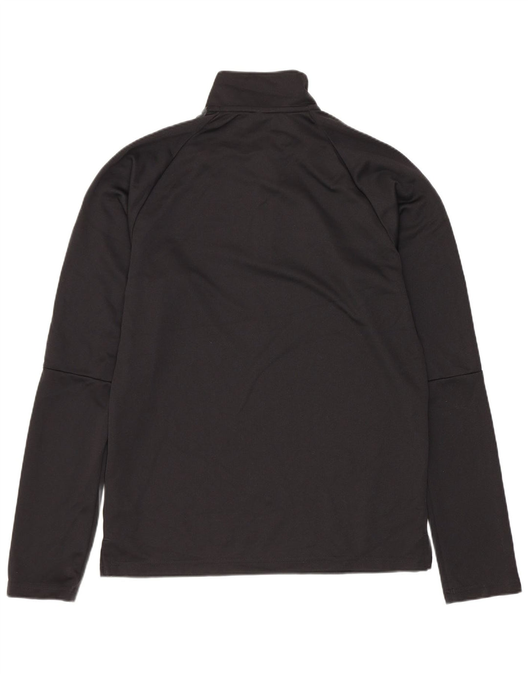 ADIDAS Mens Climalite Zip Neck Pullover Tracksuit Top Small Black