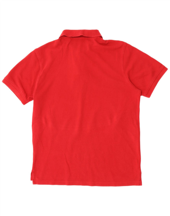 Gant Mens Polo Shirt Large Red Cotton