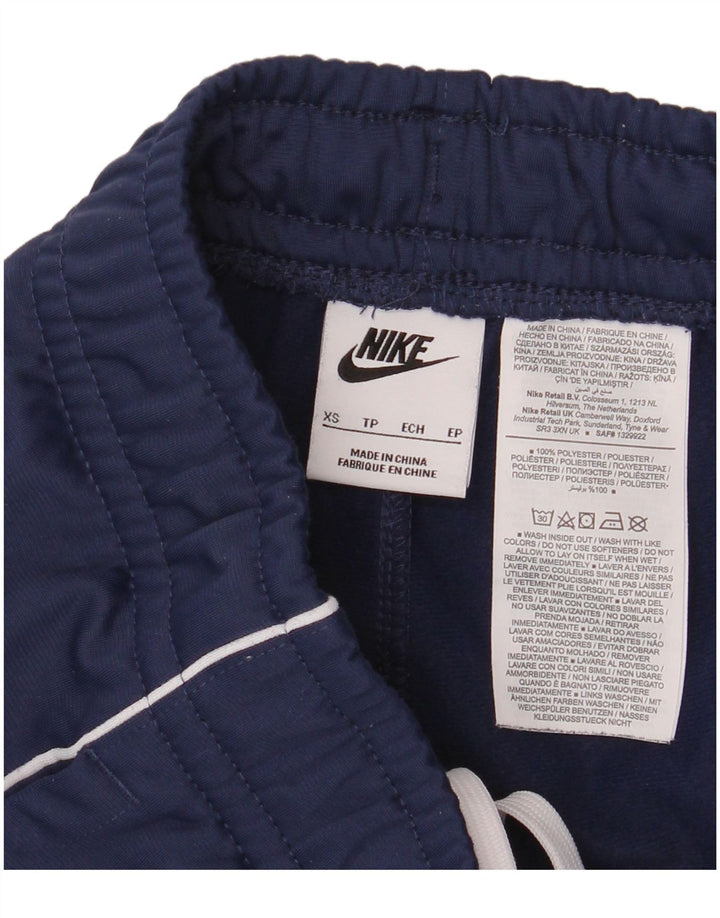 Nike Mens Tracksuit Trousers Joggers XS  Navy Blue Polyester