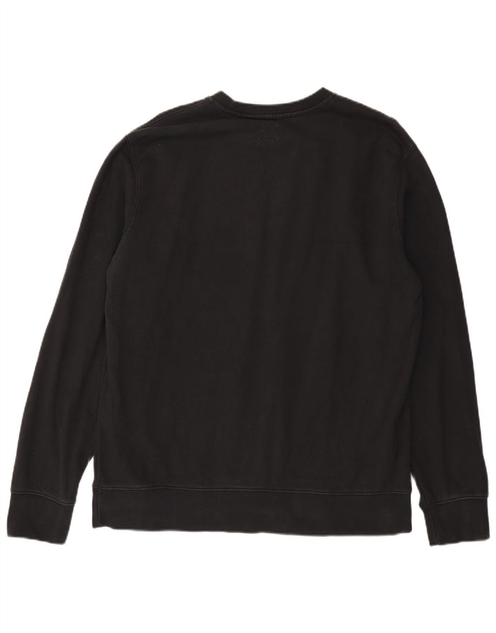 Levi's Mens Standard Sweatshirt Jumper Large Black Cotton