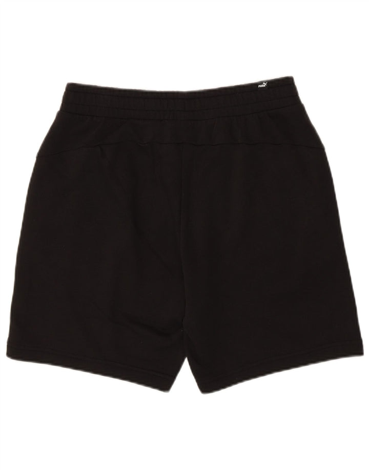 PUMA Mens Sport Shorts Medium  Black Cotton