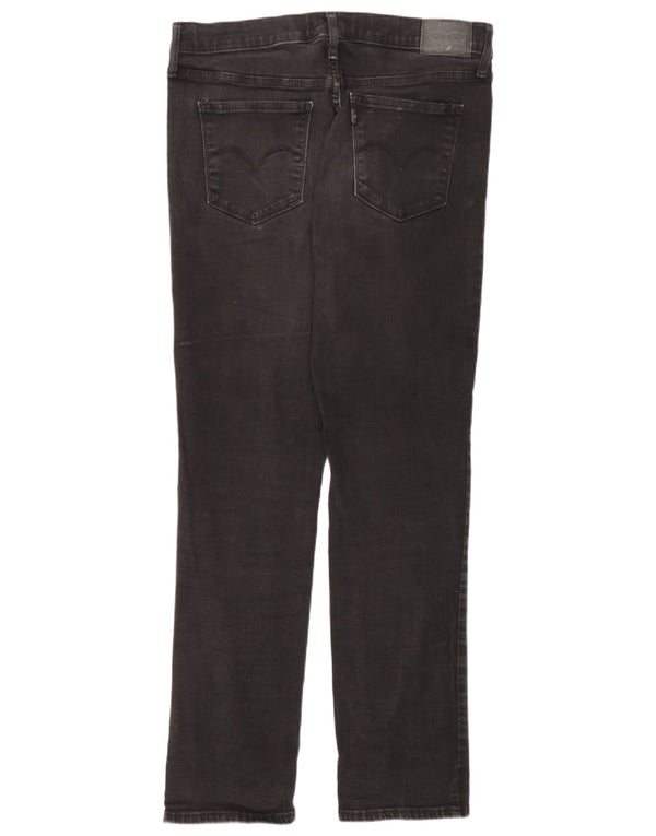 Levi's Womens 312 Shaping Slim Jeans W31 L30 Sort bomuld