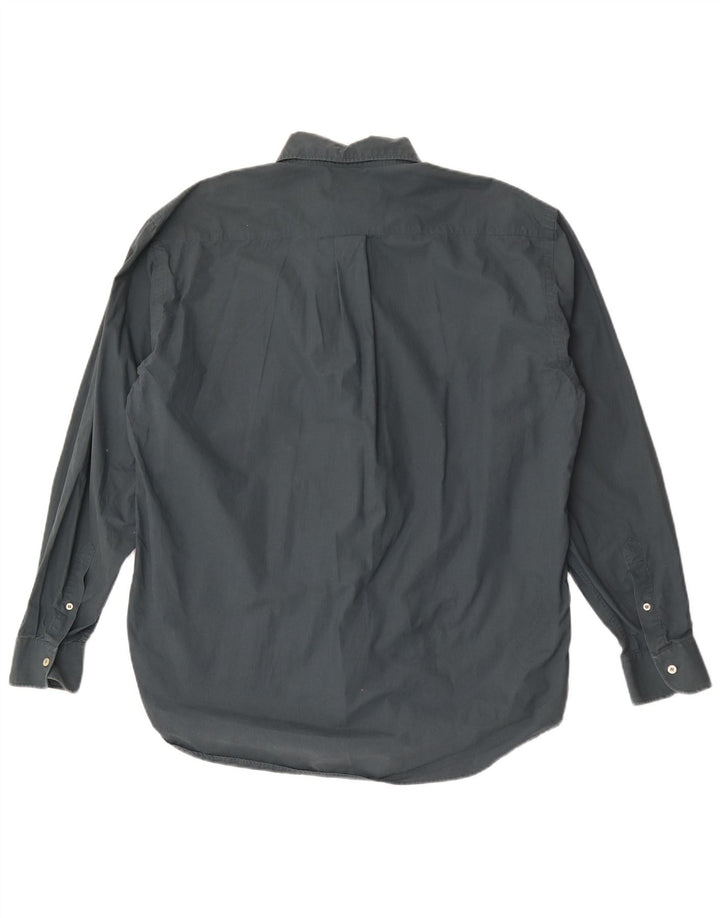 Fay Mens Shirt Large Green Cotton