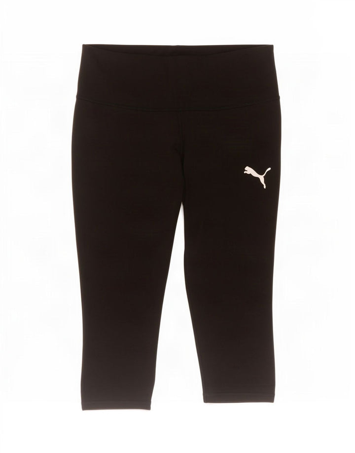 Puma Capri Leggings til kvinder UK 14 Large Sort