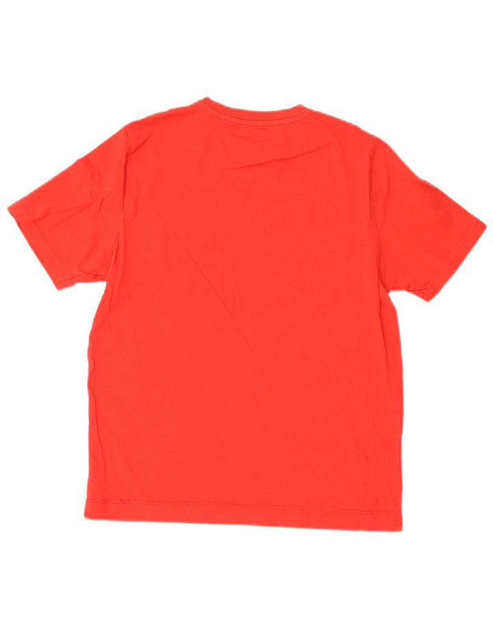 Puma Womens Graphic T-Shirt Top UK 10 Small Red