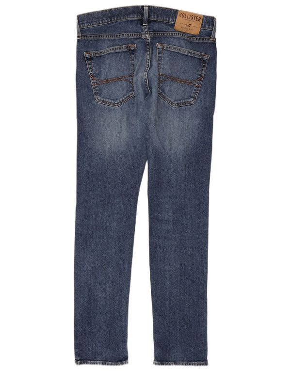 Jeans skinny da uomo Hollister W32 L32 cotone blu