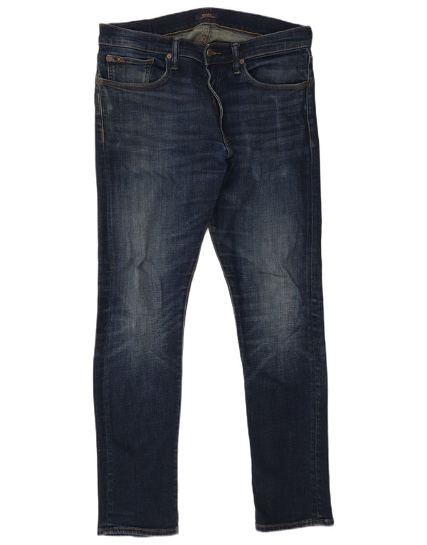 Polo Ralph Lauren Jeans slim da uomo W32 L32 cotone blu navy