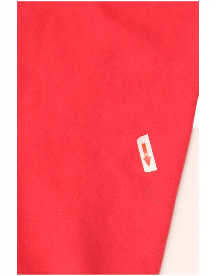 Felpa con cappuccio grafica da uomo Superdry Large rossa