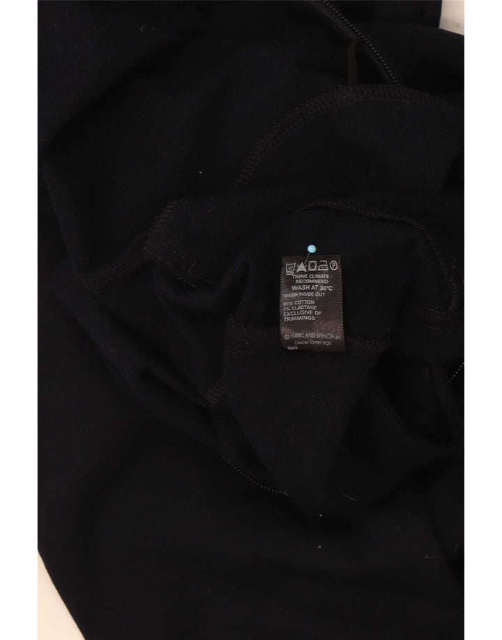Γυναικεία αθλητική φόρμα Marks & Spencer Top Jacket UK 12 Medium Navy Blue Cotton