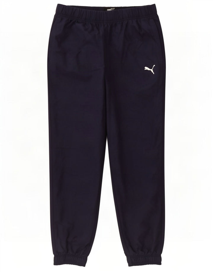 Pantaloni da tuta da uomo Puma Joggers Large Blu Navy Poliestere