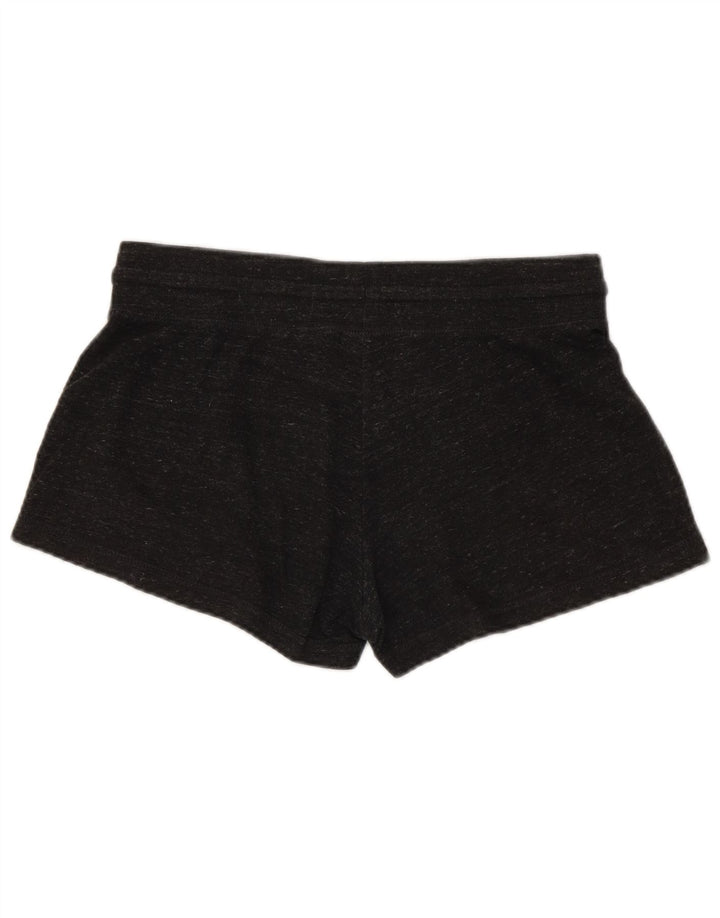 Nike Womens Sport Shorts UK 14 Medium  Grey Flecked