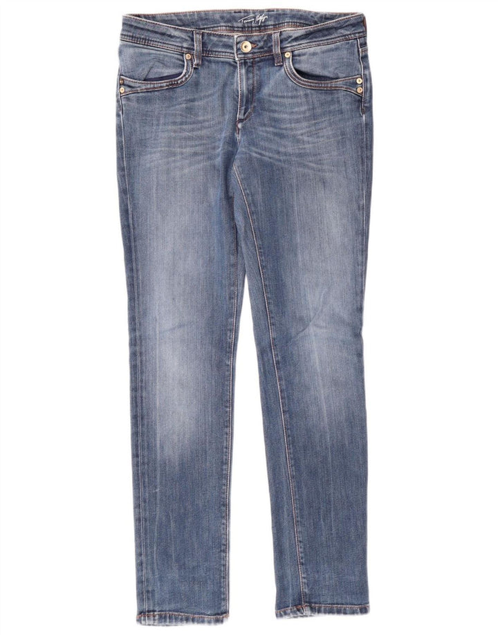 TOMMY HILFIGER Womens Slim Jeans W30 L32 Blue Cotton