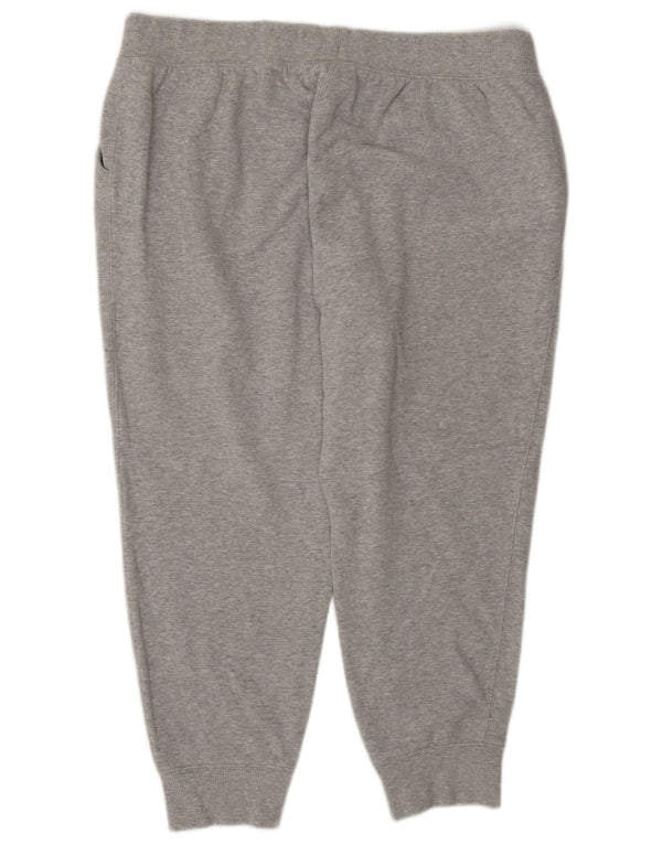 Champion Womens Tracksuit Trousers Joggers UK 18 XL Grey Flecked Cotton