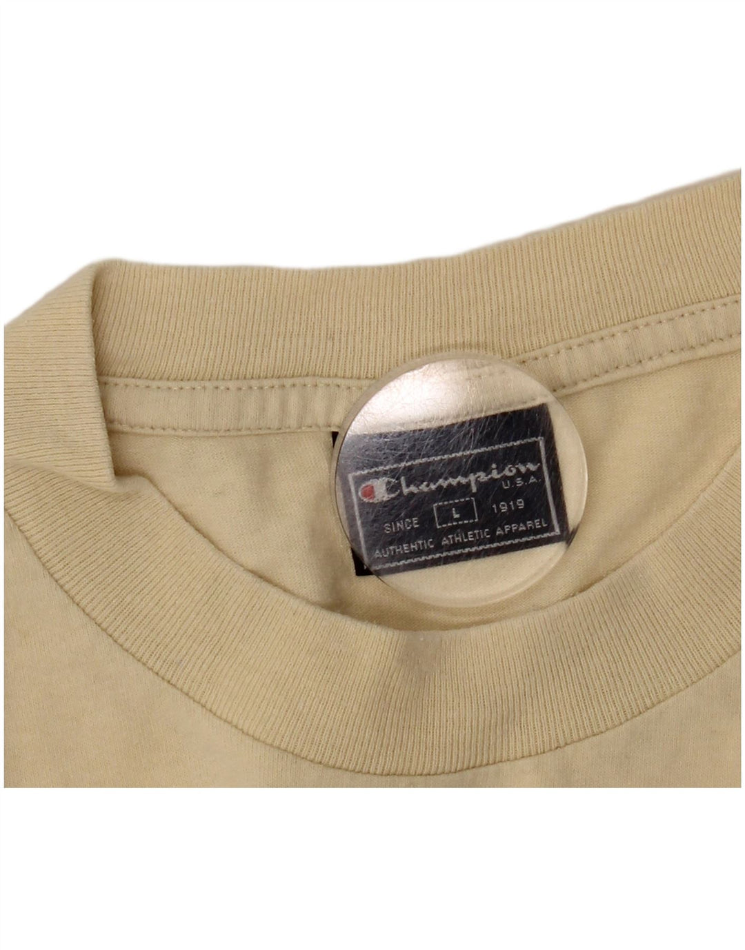 T-shirt da uomo Champion Top grande beige
