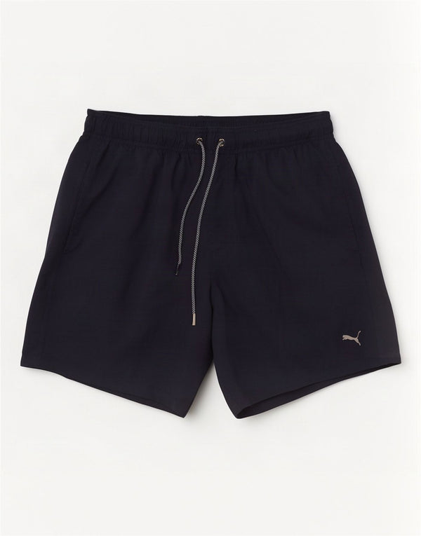 Puma Mens Sport Shorts Medium Navy Blue Polyester