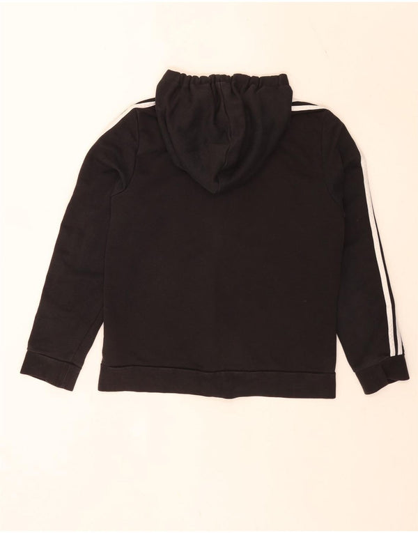 Adidas Dame Regular Fit Hættetrøje Sweater UK 16/18 Large Black Sports
