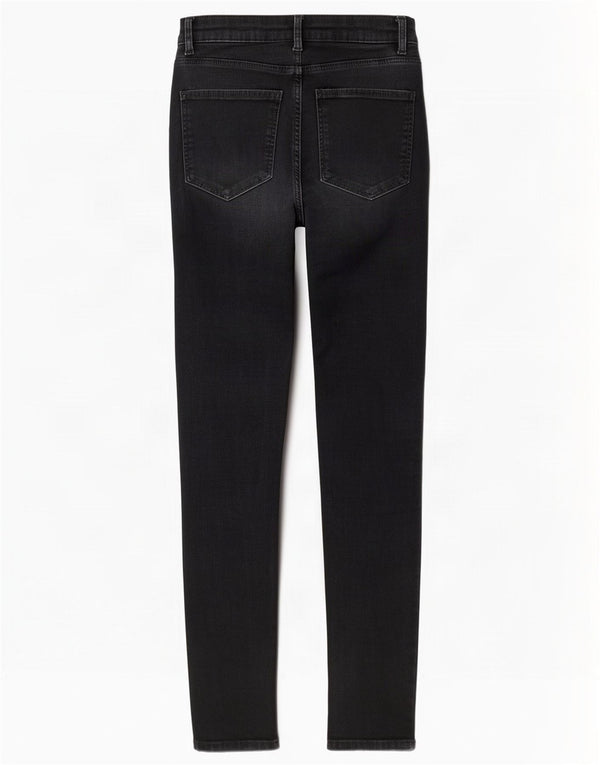 Zara Womens High Rise Skinny Jeans EU 36 XS W26 L27 Black