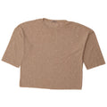 ZARA Womens Oversized Knit Blouse Top UK 10 Small Beige