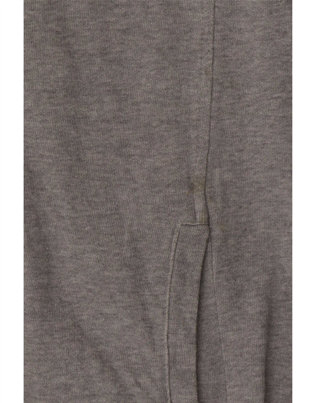 Adidas Womens Tracksuit Top Jacket UK 16 Large Grey Cotton