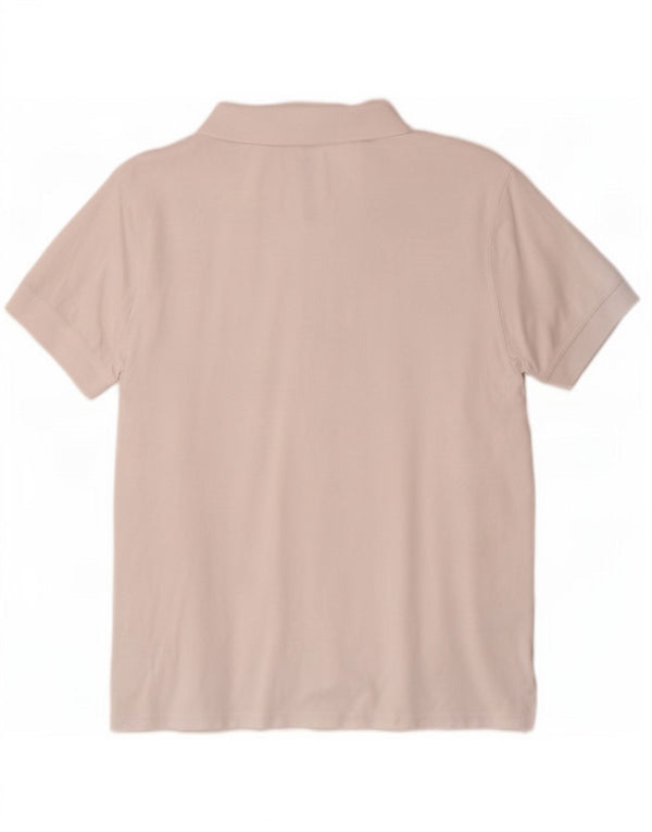 Camisa polo masculina Hugo Boss XL algodão branco