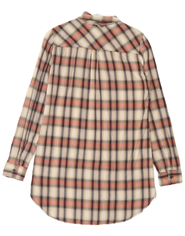 G-Star Damen-Hemdkleid, UK 10, Größe S, mehrfarbig, kariert, Baumwolle