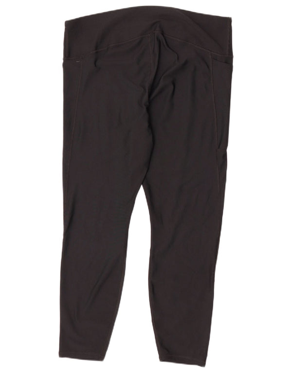 Leggings Capri Under Armour pentru femei UK 20 2XL Poliester negru