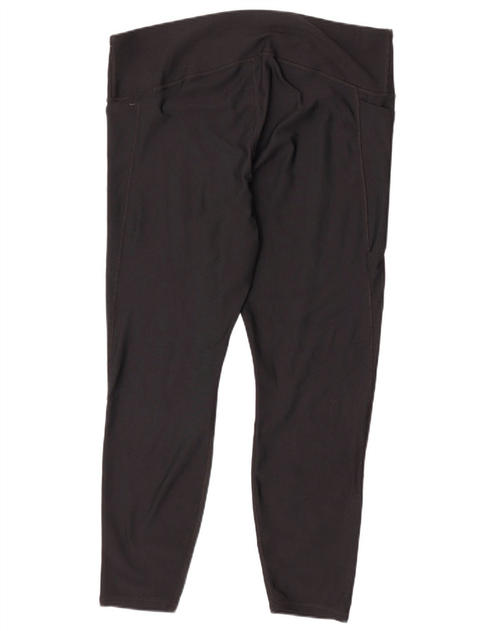 Женские леггинсы-капри Under Armour UK 20 2XL, черный полиэстер