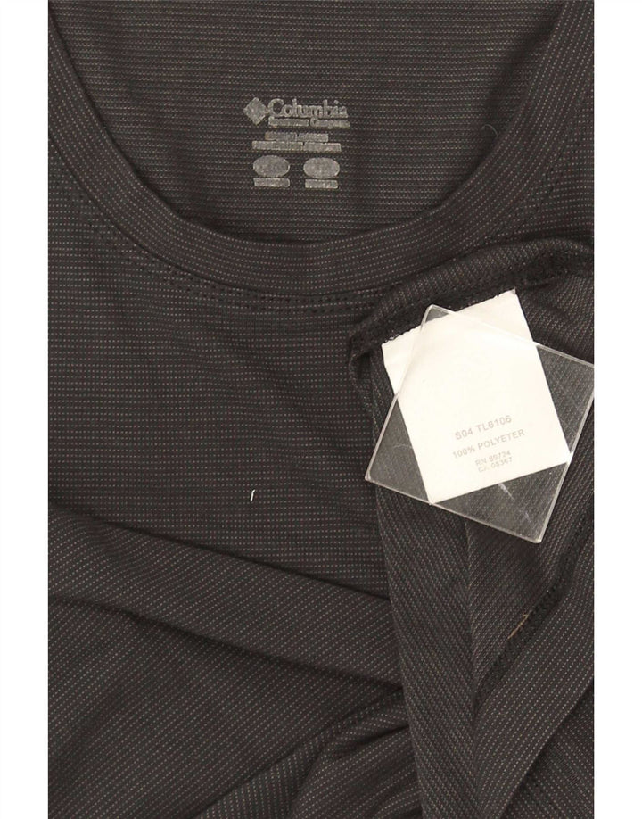 Maglietta da donna Columbia UK 12 Medium Nero Poliestere