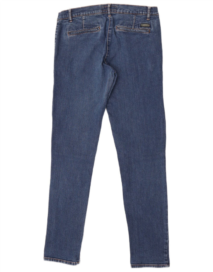 Trussardi Womens Skinny Jeans IT 40 Small W26 L31 Blue Polyester