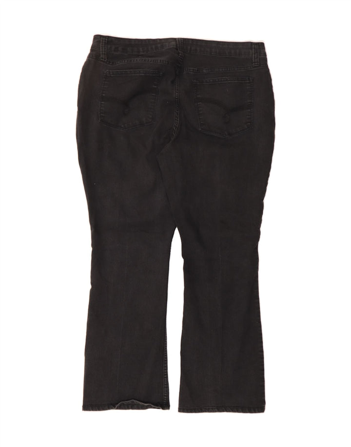 LEE Womens Riders Mid Rise Bootcut Jeans W40 L27 Black Cotton Vintage Lee and Second-Hand Lee from Messina Hembry 