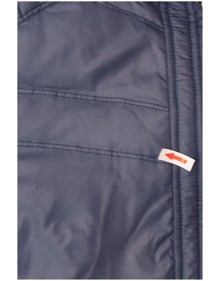Diesel Veste matelassée pour homme UK 40 Large Bleu Marine Polyamide