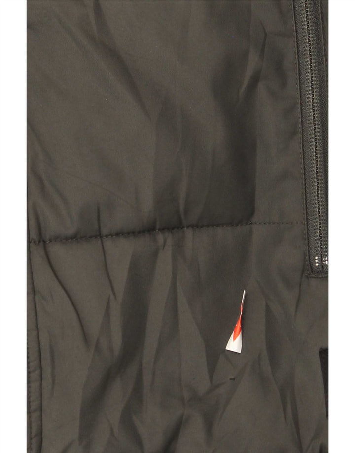 Quiksilver Boys Padded Jacket 13-14 Years Grey Polyester