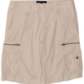French Connection Short Cargo Homme W36 Large Blanc Coton