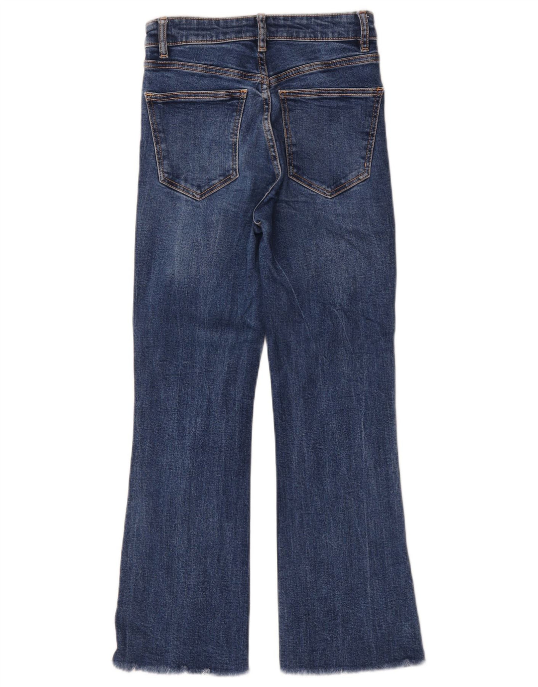Zara Damen Bootcut Jeans EU 34 2XS W24 L25 Blau