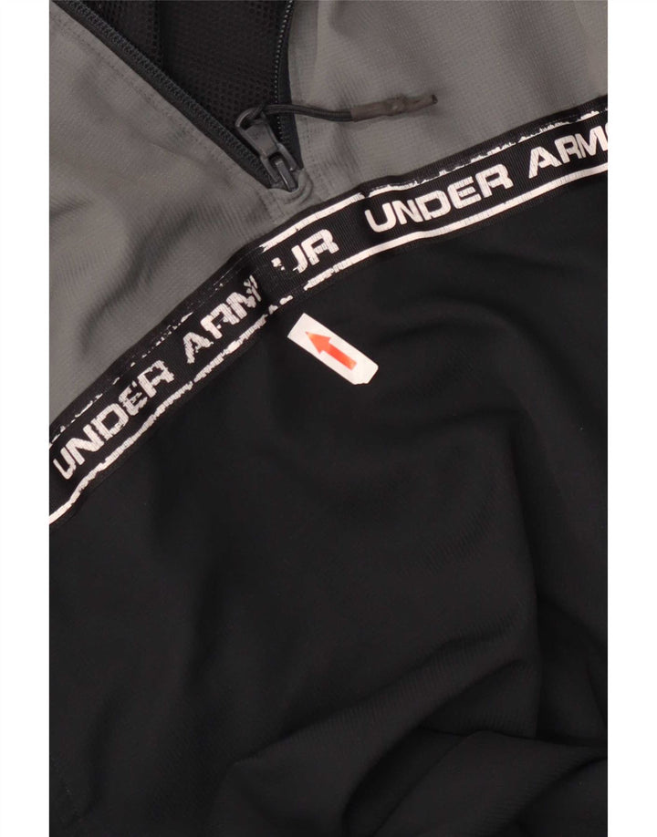 Under Armour Mens Graphic Tracksuit Top Jacket Reino Unido 36 Pequeno Preto