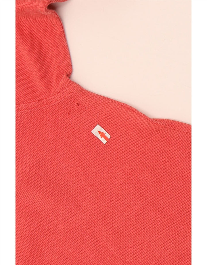 Invicta Mens Long Sleeve Polo Shirt Large Red Cotton
