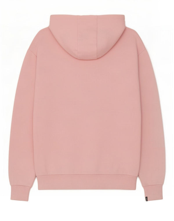 Ellesse, maglione con cappuccio oversize con grafica da donna, UK 10, piccolo, cotone rosa