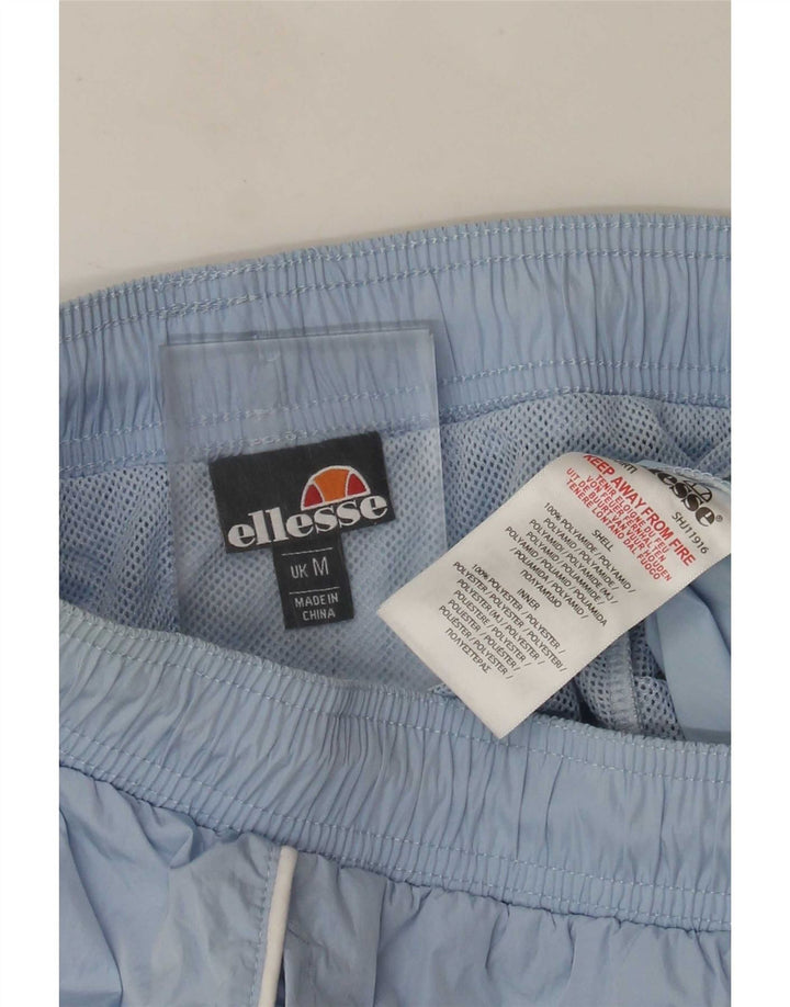 Ellesse Womens Sport Shorts UK 14 Medium Blue Polyamide