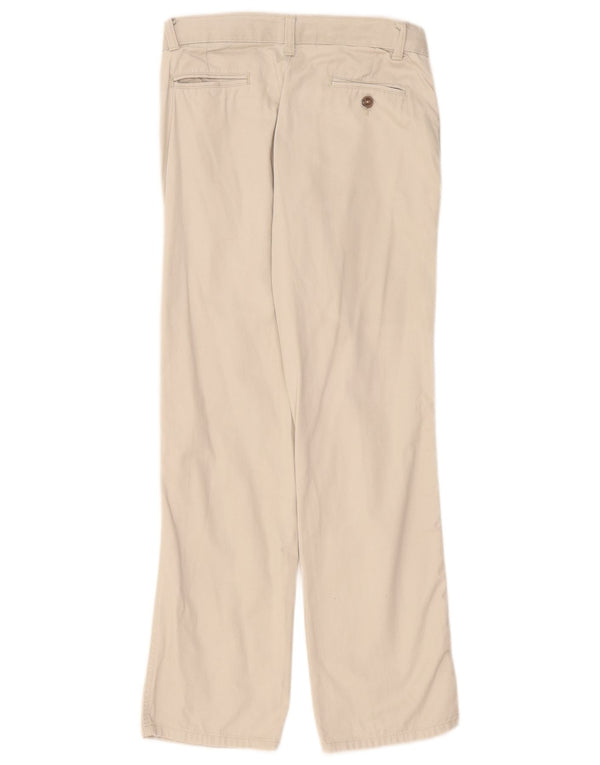 Chaps Pantalones chinos regulares para niños 15-16 años W28 L28 Algodón beige