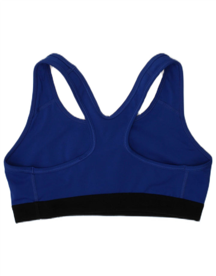 Nike Dame Sport BH Top Lille Blå Polyester Sports