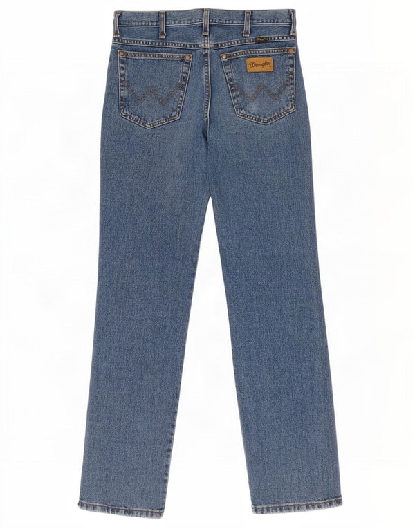 Wrangler Mens Evolution Straight Jeans W32 L34 Blue Cotton
