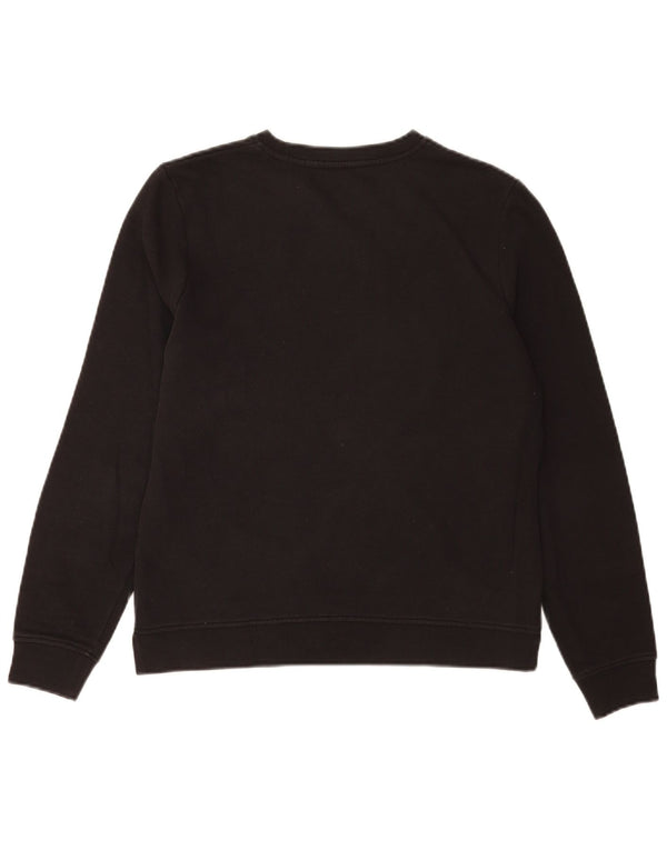 Tommy Hilfiger Mens Sweatshirt Jumper Small Black Cotton