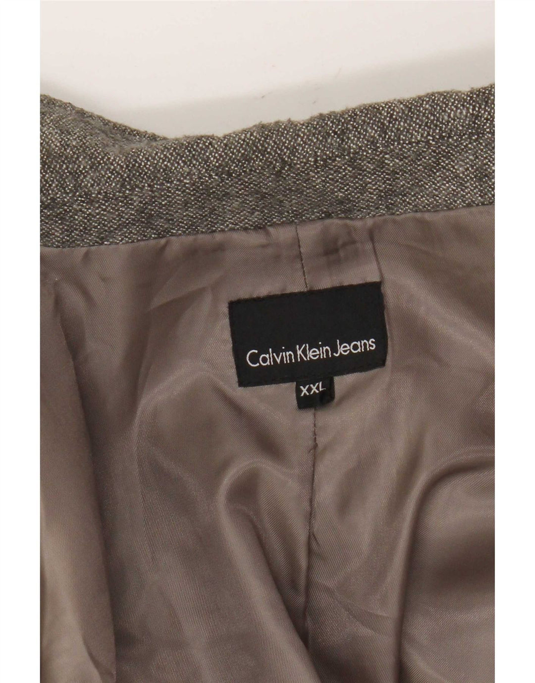Jachetă Blazer pentru femei Calvin Klein Jeans 1 Button UK 20 2XL Gri