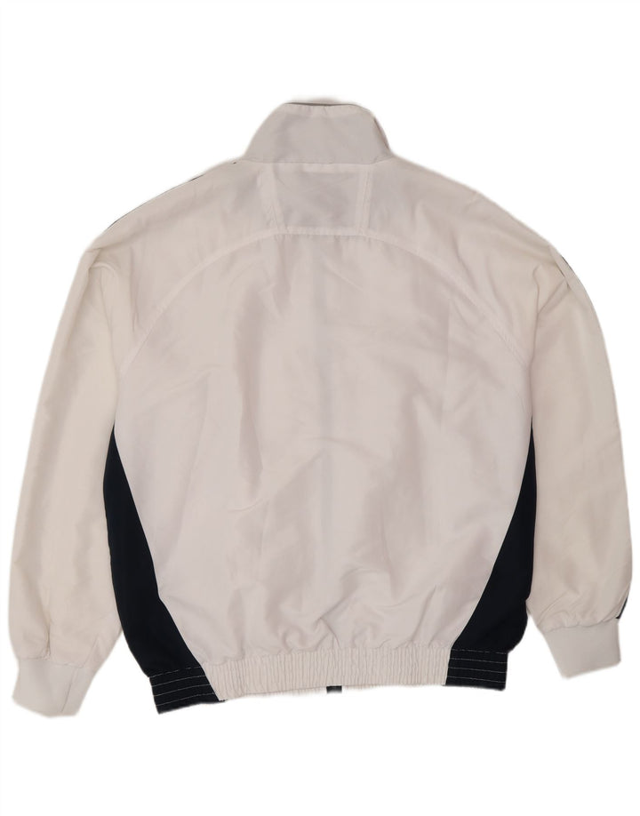 Champion Mens Tracksuit Top Jacket XL White Colourblock Polyester