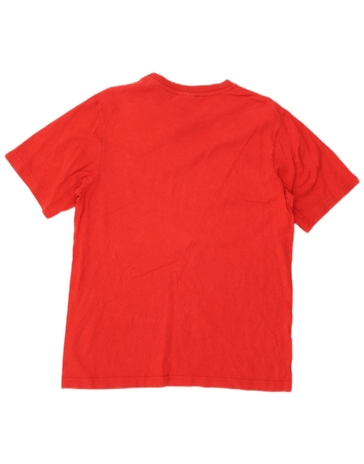 Nike Mens Graphic T-Shirt Top Medium Red Cotton